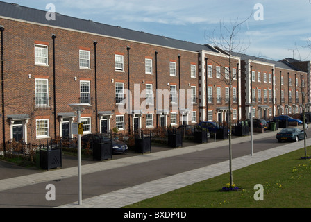 Moderne Wohnanlage am Royal Arsenal South East London Vereinigtes Königreich Stockfoto