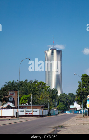 Tour Nabemba (Nabemba Turm), Brazzaville, Kongo, Afrika Repubcic Stockfoto