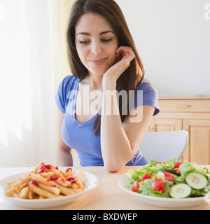 Auswahl von Lebensmitteln Stockfoto