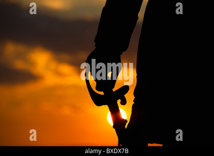 Statue am Gettysburg National Military Park Stockfoto