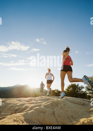 Trailrunner Stockfoto