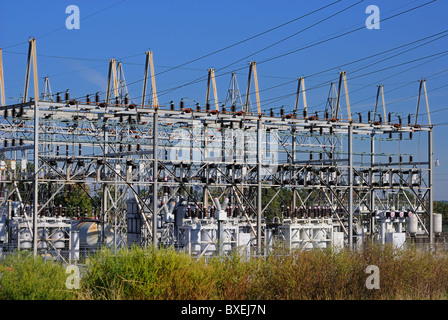 Ein Industriekraftwerk Stockfoto