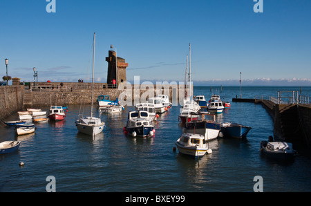 Lynmouth Harbour in North Devon, Großbritannien Stockfoto