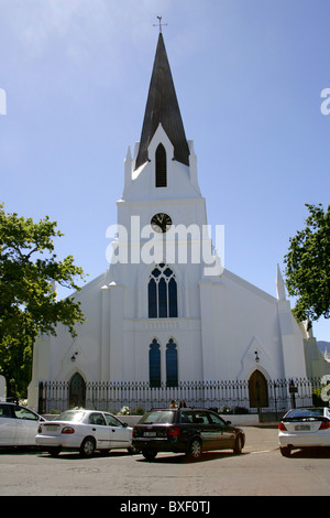 Niederländische Reformierte Kirche, Stellenbosch, Westkap, Südafrika. Stockfoto