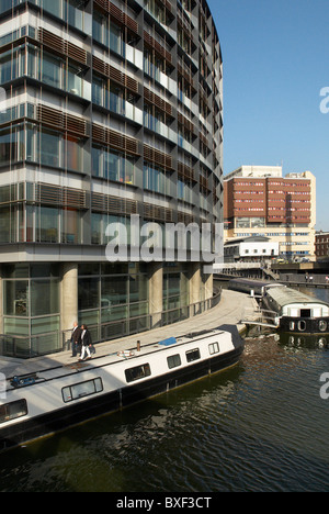 Der Punkt "in Paddington Basin designed by Terry Farrell und Partner Paddington West London UK Stockfoto