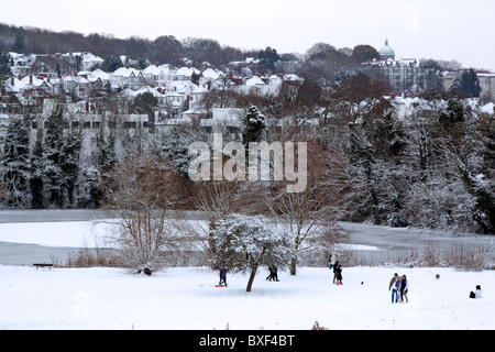 Hampstead Heath Winter - Camden - London Stockfoto