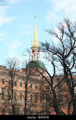 Mikhailovsky Castle, Sankt Petersburg, Russland. Stockfoto