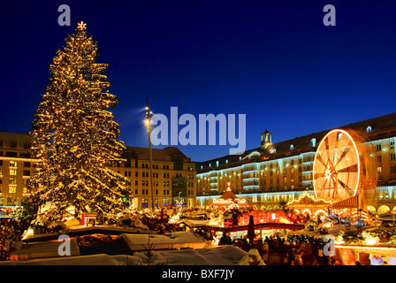 Weihnachtsmarkt Dresden - Dresden Weihnachtsmarkt 13 Stockfoto