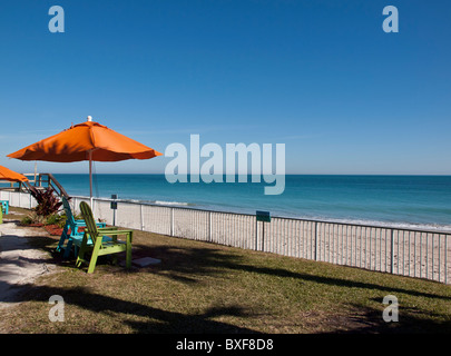 Vero Beach am Atlantik in Florida Stockfoto