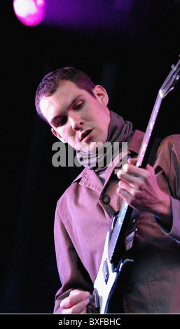 British Sea Power erklingt in das Eden Project in Cornwall Stockfoto