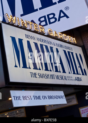 Winter Garden Theater, New York Stockfoto