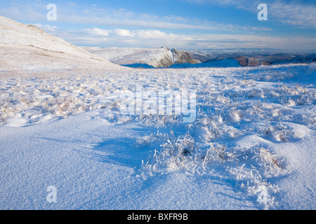 Blick Richtung Langdale Pikes aus in der Nähe von Allen Klippen. Lake District National Park. Cumbria. England. VEREINIGTES KÖNIGREICH. Stockfoto