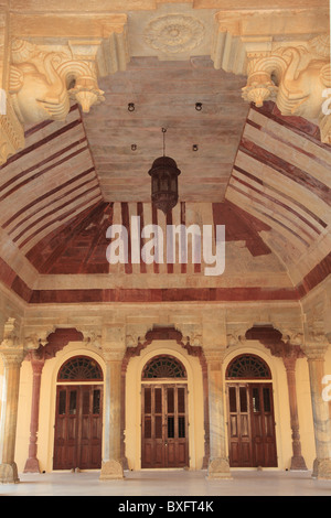 Diwan-E-Aam, Halle für öffentliche Publikum, Amber Fort Palace, Jaipur, Rajasthan, Indien, Asien Stockfoto