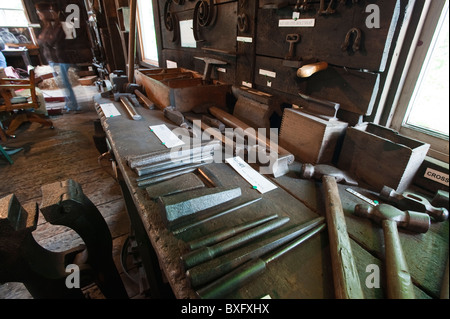 Milton Blacksmith Shop Museum, Milton, Nova Scotia, Kanada. Stockfoto