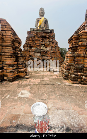 Wat Chai Wattanaram, Teil von Ayutthaya Komplex in Bangkok, Thailand Stockfoto