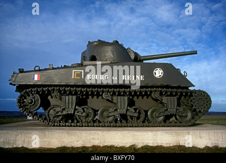 Bourg la Reine einen Weltkrieg zwei französische Panzer in der Nähe von phalsbourg, Lothringen, Frankreich, Europa Stockfoto