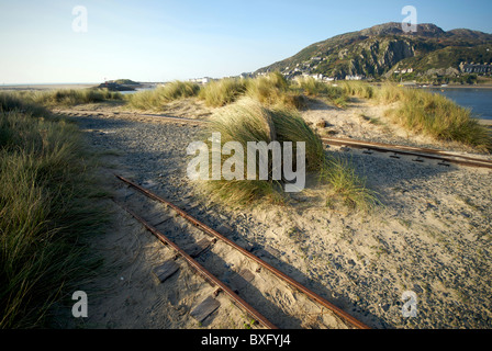 Fairbourne Gwynd Wales UK Eisenbahn kleine Gauge Steam Barmouth Stockfoto