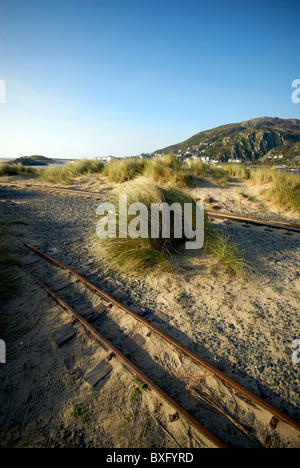 Fairbourne Gwynd Wales UK Eisenbahn kleine Gauge Steam Barmouth Stockfoto