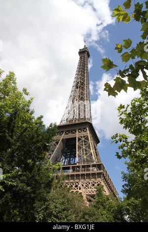 Eiffelturm, Paris Stockfoto