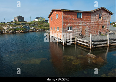 Nova Scotia, Kanada. Peggys Cove. Stockfoto