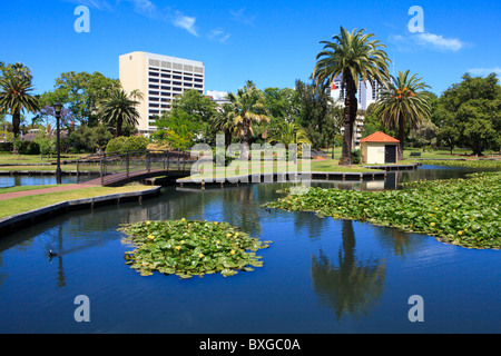 Queen's Gardens Stockfoto