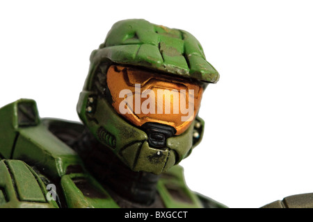 Halo-Action-Figur. Stockfoto