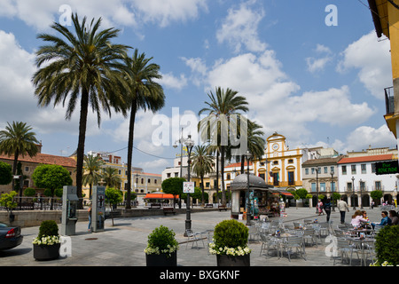 Plaza de España in Mérida, Spanien Stockfoto