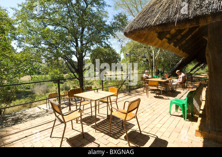 Shingwedzi Rest Camp Kruger Nationalpark in Südafrika Stockfoto