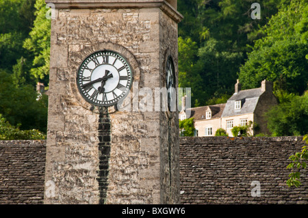 Uhrturm War Memorial, Nailsworth, Gloucestershire, Cotswolds, UK Stockfoto