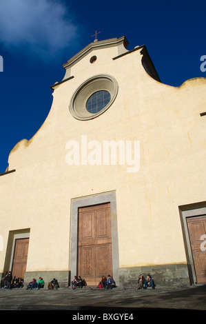 Basilica di Santo Spirito in Santo Spirito Bezirk Zentrum Florenz (Firenze) Tuscany Italien Mitteleuropa Stockfoto