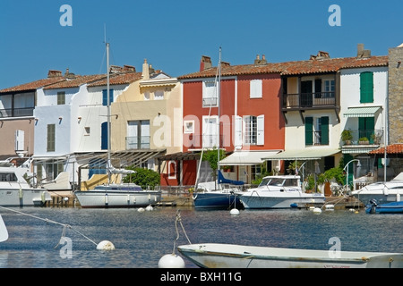 Port Grimaud Südfrankreich Stockfoto