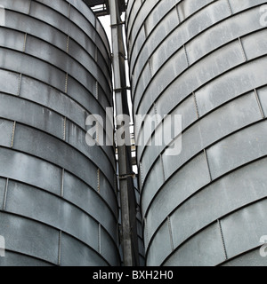 Korn-Lager auf dem Boal Kai Kings Lynn Norfolk UK Stockfoto