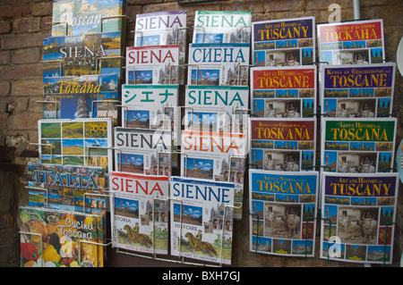 Reiseführer Siena Toskana Italien Mitteleuropa Stockfoto