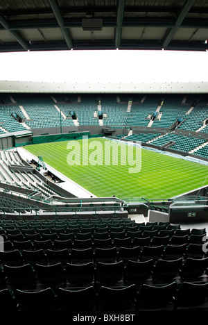 Nr. 1 Gericht All England Lawn Tennis Club Wimbledon London UK 2008 Stockfoto