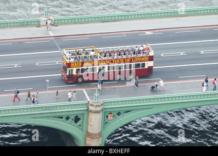 London von oben Stockfoto