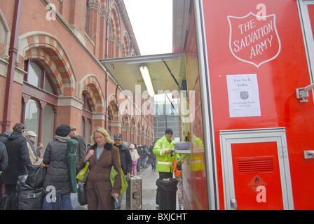 Eurostar St Pancras London Reiseverzögerungen Chaos Warteschlange Stockfoto