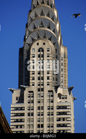 Chrysler Building. Gebaut zwischen 1929 und 1930 von dem amerikanischen Architekten William Van Alen (1883-1954). Manhattan. New York. Stockfoto