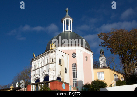 Pantheon Portmeirion Gwynedd, Nordwales UK Stockfoto