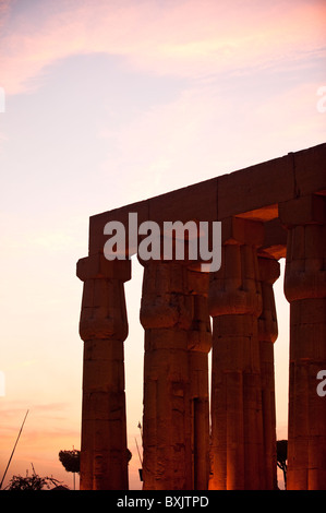 Ägypten, Luxor. Luxor-Tempel. Stockfoto