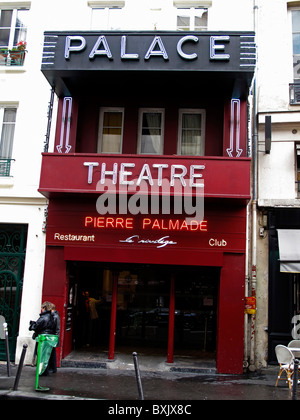 Le Palace Theatre, 8 rue du Faubourg Montmartre, Paris, Frankreich Stockfoto