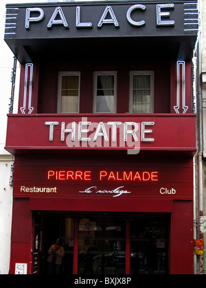 Le Palace Theatre, 8 rue du Faubourg Montmartre, Paris, Frankreich Stockfoto