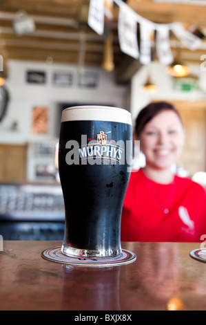 Murphys stout Bier, County Cork, Irland Stockfoto