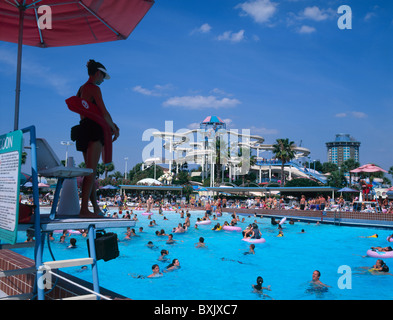 Wet and Wild Wave Lagoon, Orlando, Florida, USA Stockfoto