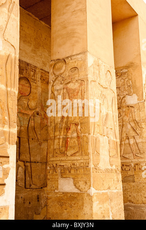 Ägypten. Tempel von Osieris (Tempel von Seti I), Abydos. Stockfoto