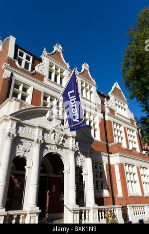 Öffentliche Bibliothek in Mayfair, Westminster, London, England, Großbritannien, UK Stockfoto