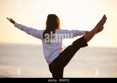 Frau, Baja California Sur, Mexiko Stockfoto