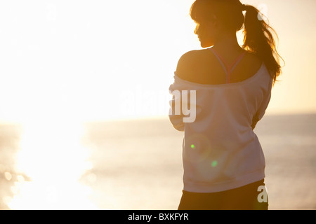 Frau, Baja California Sur, Mexiko Stockfoto