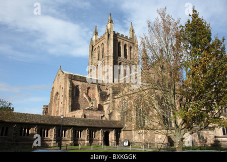 Hereford Stockfoto