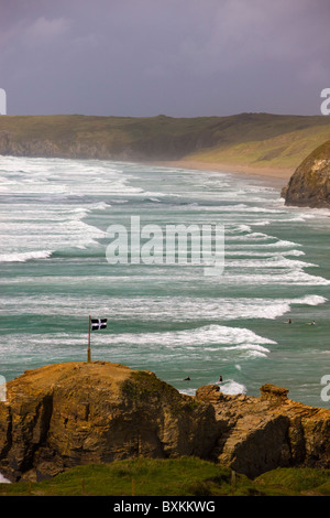 Perranporth Stockfoto