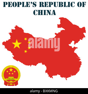 Volksrepublik China Stockfoto